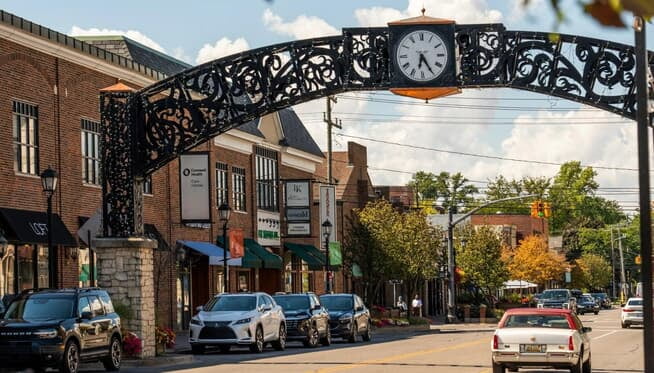 Downtown Gross Pointe strip